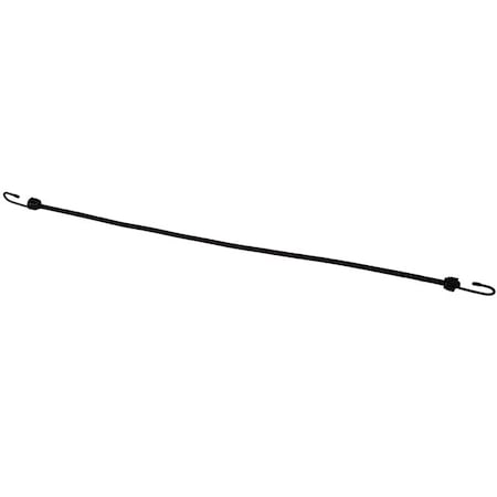 Us Cargo Control 1/2 x 48 Black Bungee Cords bundle of 10 - 12mm, PK10 BC1248-10PK
